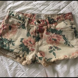 Current/Elliot Floral Shorts ||  Size 0-25